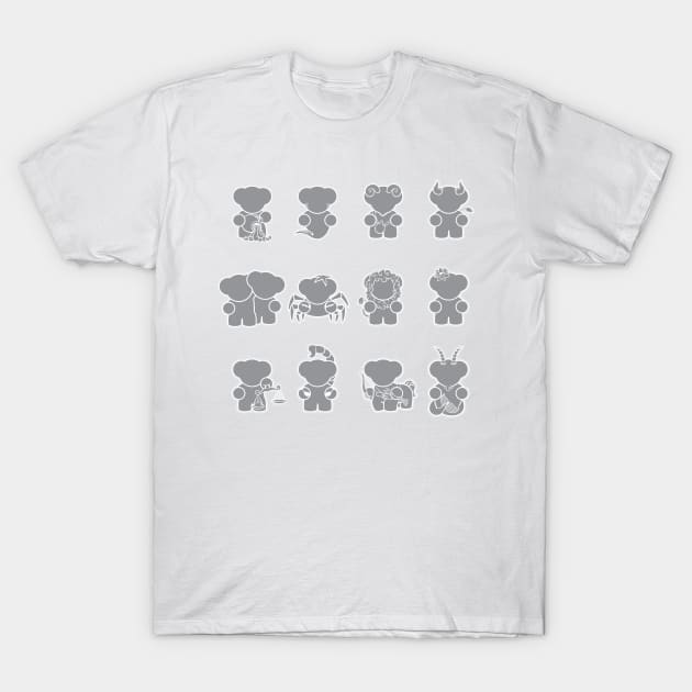 Zodiac Series T-Shirt by younamit